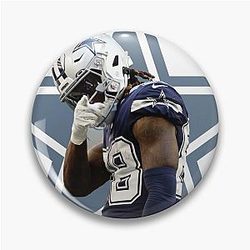 CeeDee Lamb Celebration Art Dallas Cowboys Star Receiver Pin