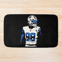 Ceedee Lamb Midnight Mode Spotlight T-Shirt Bathroom Mat