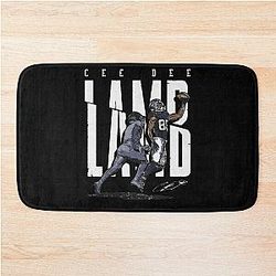 Ceedee Lamb Dallas One Hand T-Shirt Bath Mat
