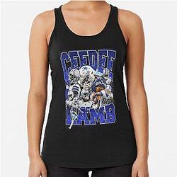 CeDee Lamb Retro Bootleg Tank Top