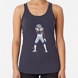 CeeDee Lamb Racerback Tank Top