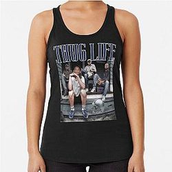 CeDee Lamb Thug Life Racerback Tank Top