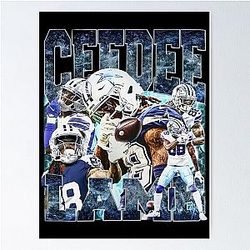 CeeDee Lamb 90s Poster