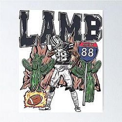 Ceedee Lamb 88 Planet Euphoria Shirt T-Shirt Poster