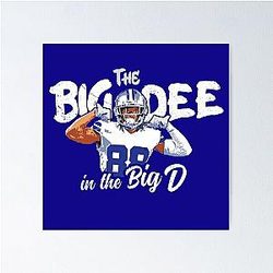 CeeDee Lamb Big Dub tee Poster