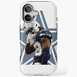 CeeDee Lamb Art - Dallas Cowboys Star Receiver iPhone Tough Case