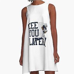 Dee Dee Lamb Cee You Later A-Line Dress