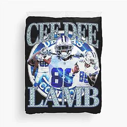 Ceedee Lamb Vintage Retro T Shirt Duvet Cover