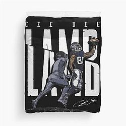 Dak Prescott Armour Dallas↓One Hande T Shirt Duvet Cover