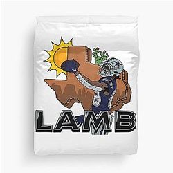 CeeDee Lamb Duvet Cover