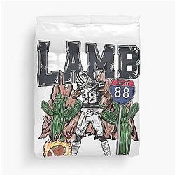 Official Ceedee Lamb Planet Euphoria T-Shirt Duvet Cover