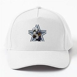 CeeDee Lamb Celebration Art Dallas Cowboys Receiver Baseball Cap