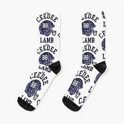 CeeDee Lamb Dallas Helmet T-Shirt Socks