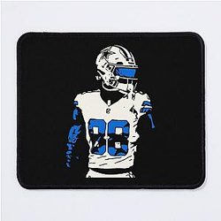 Ceedee Lamb Midnight Mode Spotlight T-Shirt PC Mouse Pad