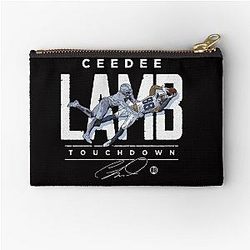 Ceedee Lamb Touchdown Catch Zipper Pouch