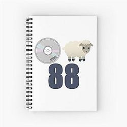 Cee Dee Lamb Spiral Notebook