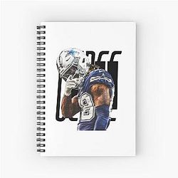 CeeDee Lamb Spiral Notebook