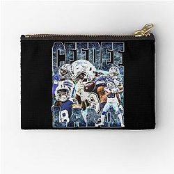 CeeDee Lamb Retro Zipper Pouch