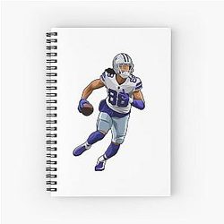 CeeDee Lamb 88 Spiral Notebook