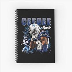CeeDee Lamb Vintage Spiral Notebook