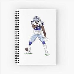 CeeDee Lamb Spiral Notebook