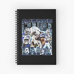 CeeDee Lamb Retro Spiral Notebook