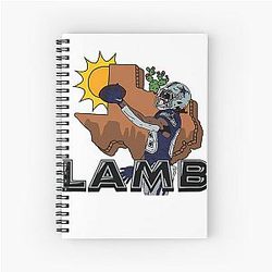CeeDee Lamb Spiral Notebook