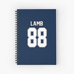 CeeDee Lamb Cowboys Notebook