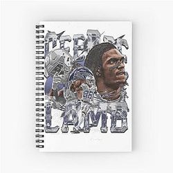 CeeDee Lamb Dallas Vintage Notebook