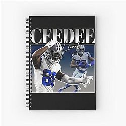 CeeDee Lamb Vintage Spiral Notebook