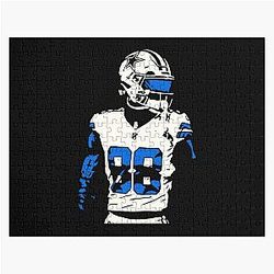 Ceedee Lamb Midnight Mode Spotlight T-Shirt Puzzle