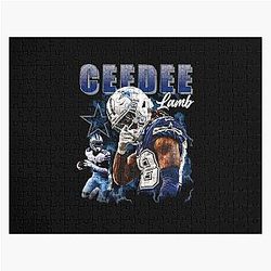 CeeDee Lamb Vintage Jigsaw Puzzle