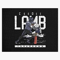 CeeDee Lamb Pylon Touchdown Jigsaw Puzzle