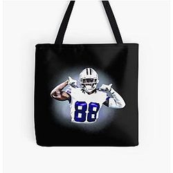 CeeDee Lamb All Over Print Tote Bag