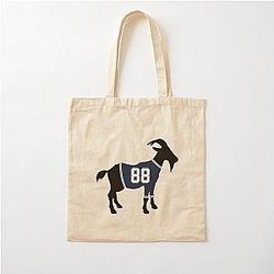 CeeDee Lamb GOAT Cotton Tote Bag