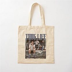 CeeDee Lamb Thug Life Cotton Tote Bag