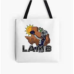 CeeDee Lamb All Over Print Tote Bag