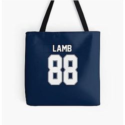 CeeDee Lamb Cowboys All Over Print Tote