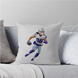 CeeDee Lamb 88 Drives Throw Pillow