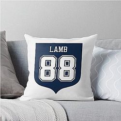 CeeDee Lamb 88 Throw Pillow