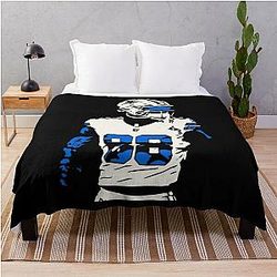 Ceedee Lamb Midnight Mode Spotlight Throw Blanket