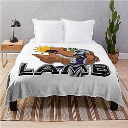 CeeDee Lamb Graphic Throw Blanket