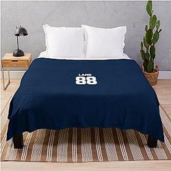 CeeDee Lamb Cowboys Throw Blanket