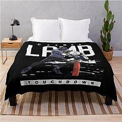 CeeDee Lamb Pylon Touchdown Throw Blanket