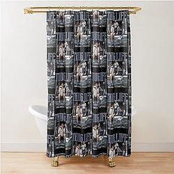 CeeDee Lamb Thug Life Shower Curtain