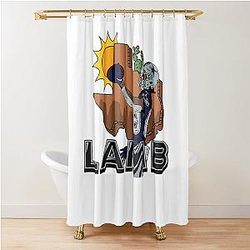 CeeDee Lamb Graphic Shower Curtain