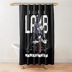 Dak Prescott Dallas Cowboys Pylon Touchdown Shower Curtain