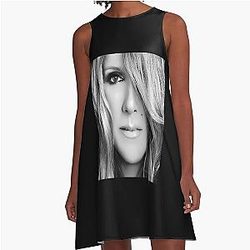 Celine Dion A-Line Dress