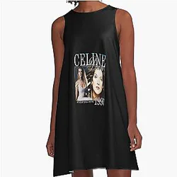 Celine Dion A-Line Dress