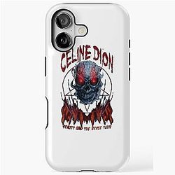 Celine Dion Death Metal iPhone Tough Case